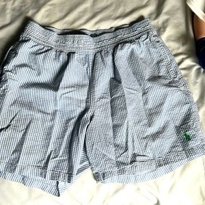 Polo Ralph Lauren Seersucker Swim Trunks